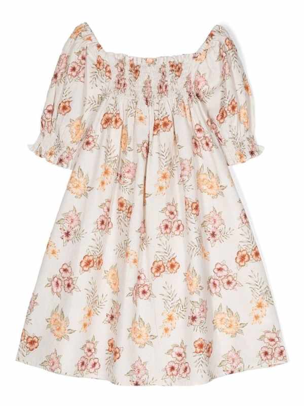 Palermo smocked-detail dre