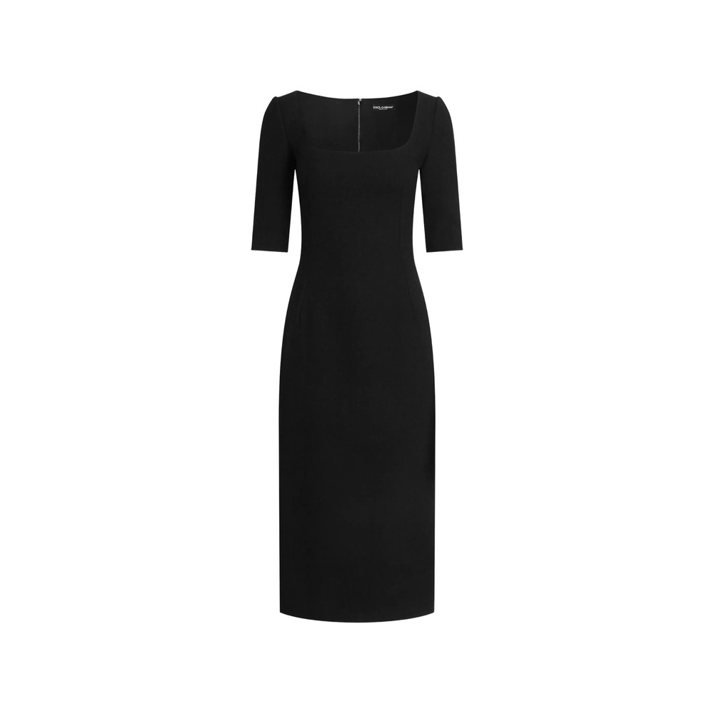 Dolce & Gabbana Double Wool Crêpe Dress