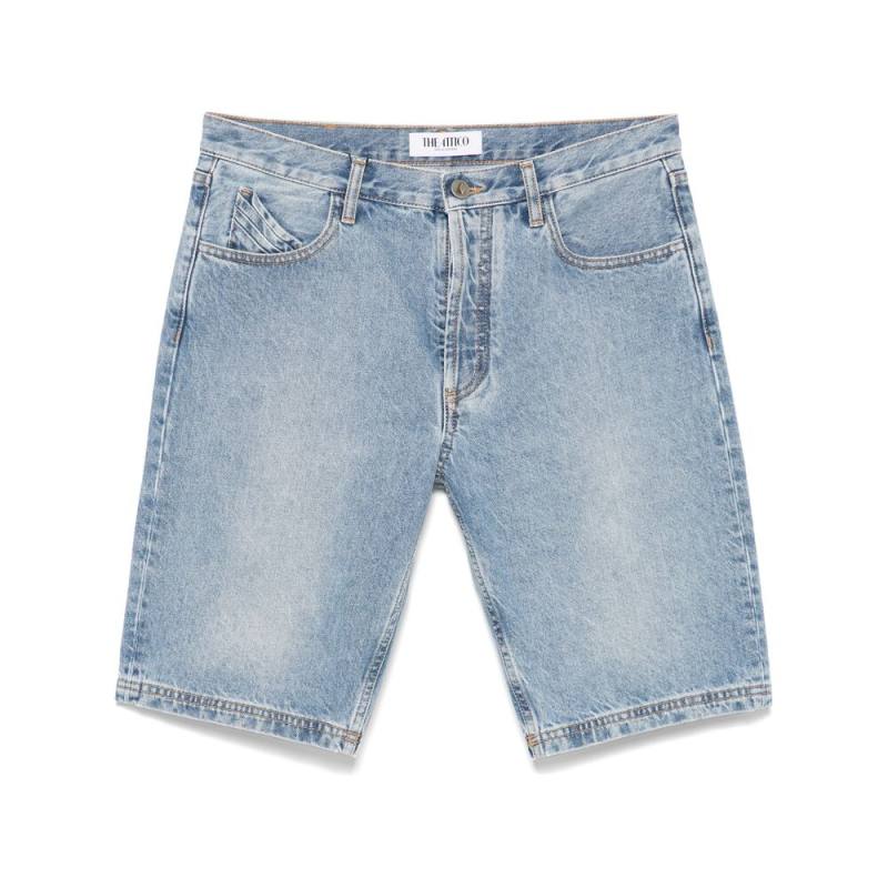 The Attico Denim Shorts