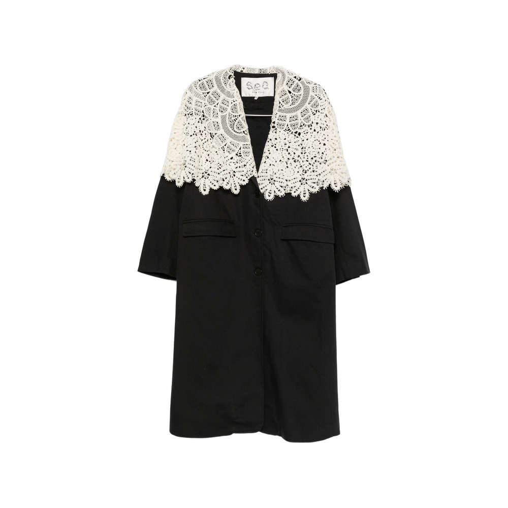 Sea Alina Lace-collar Coat