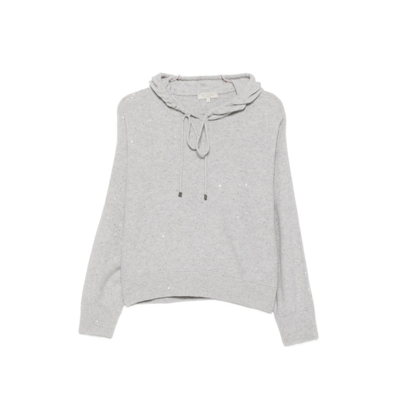 Antonelli Sequin-embellished Drawstring Hoodie