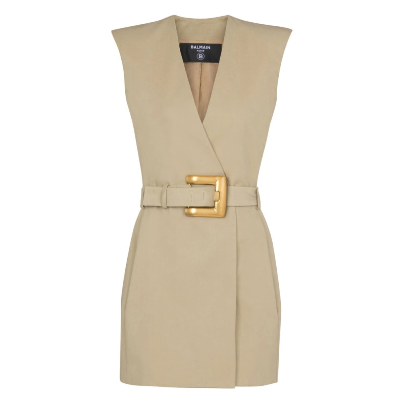 Balmain Belted Blazer Dress