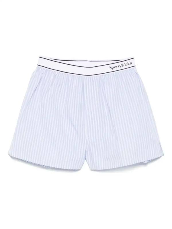 logo-waistband shorts