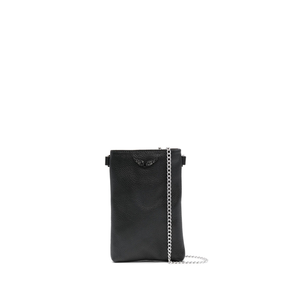 Zadig & Voltaire Rock Leather Phone Pouch