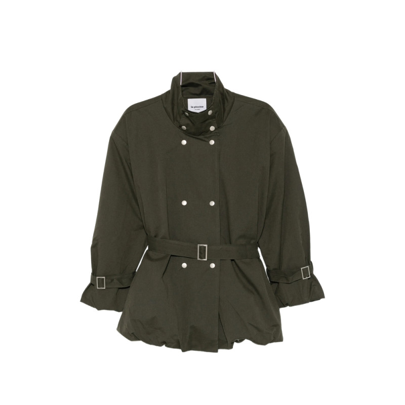 La Piscine Belted Double-breasted Jacket