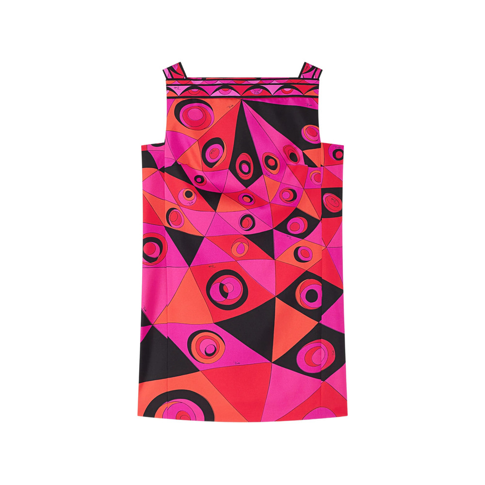Pucci Occhi Print Silk Dress