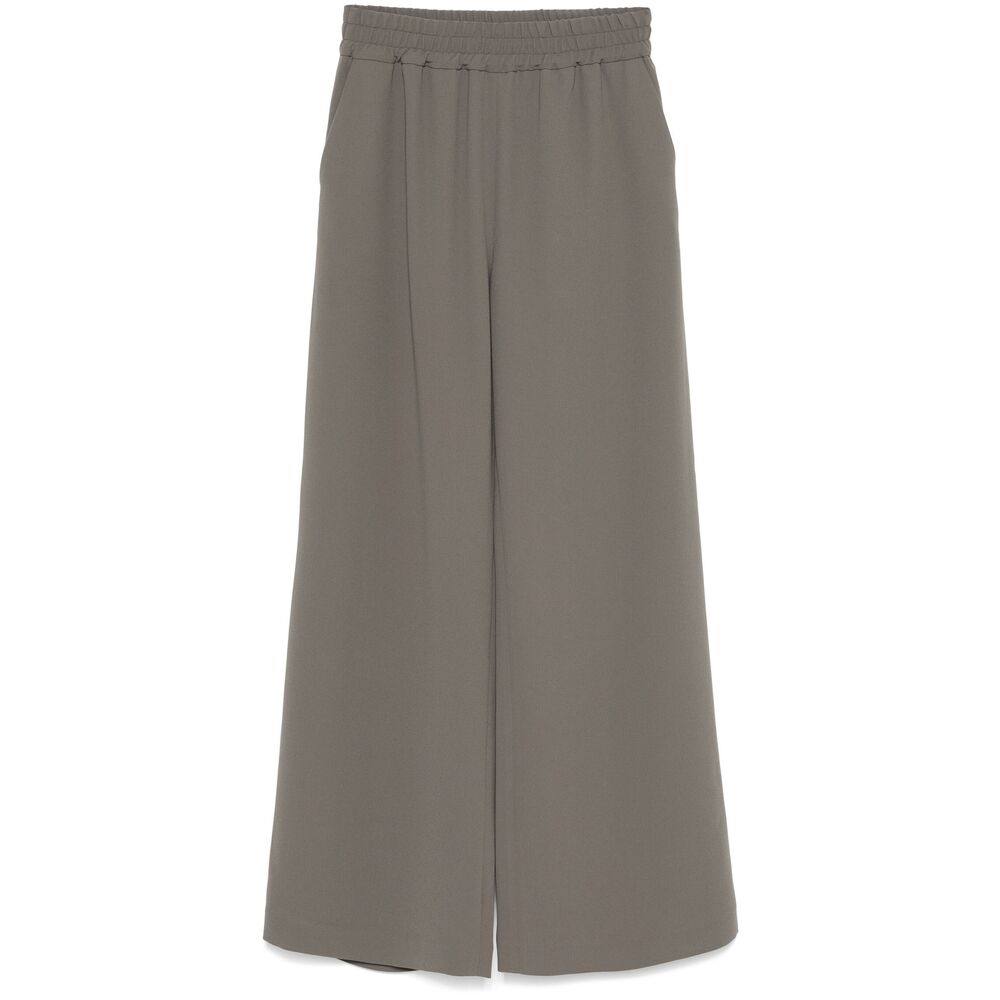Mark Kenly Domino Tan Crepe Trousers
