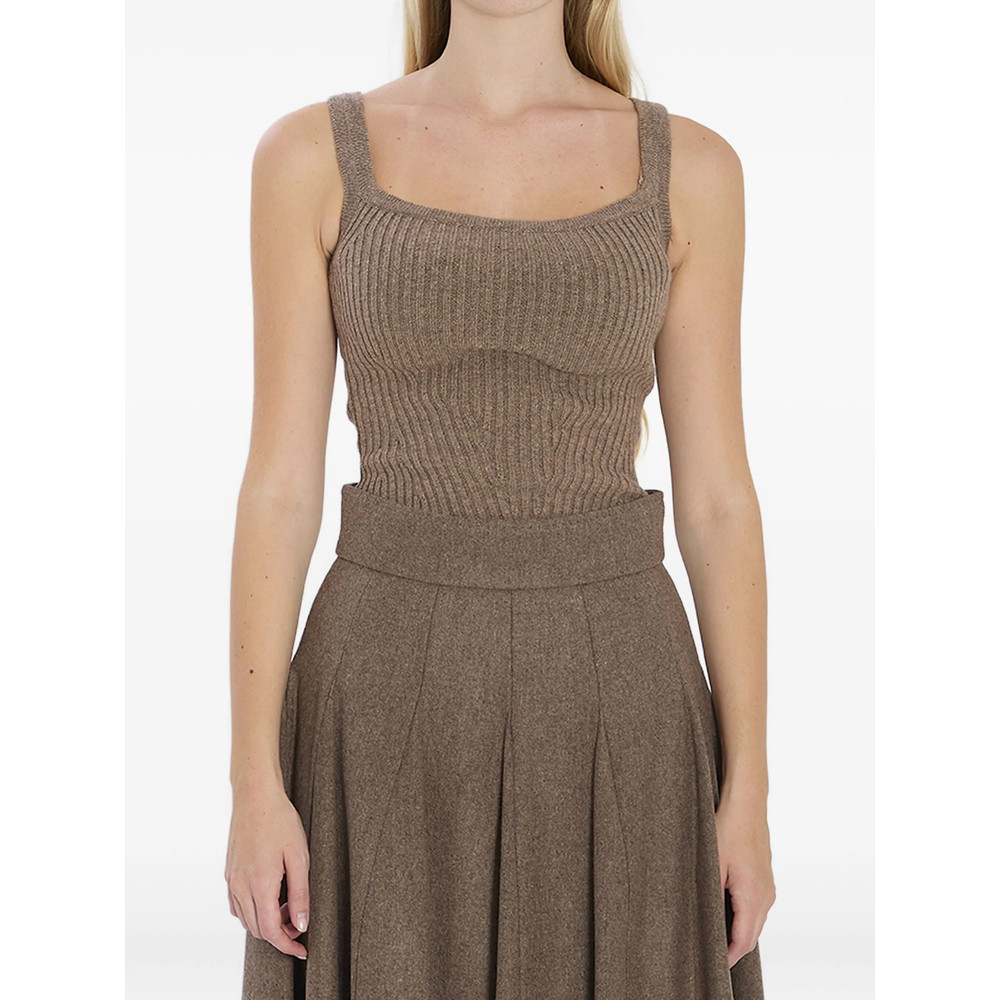 Max Mara Ribbed Tank Top