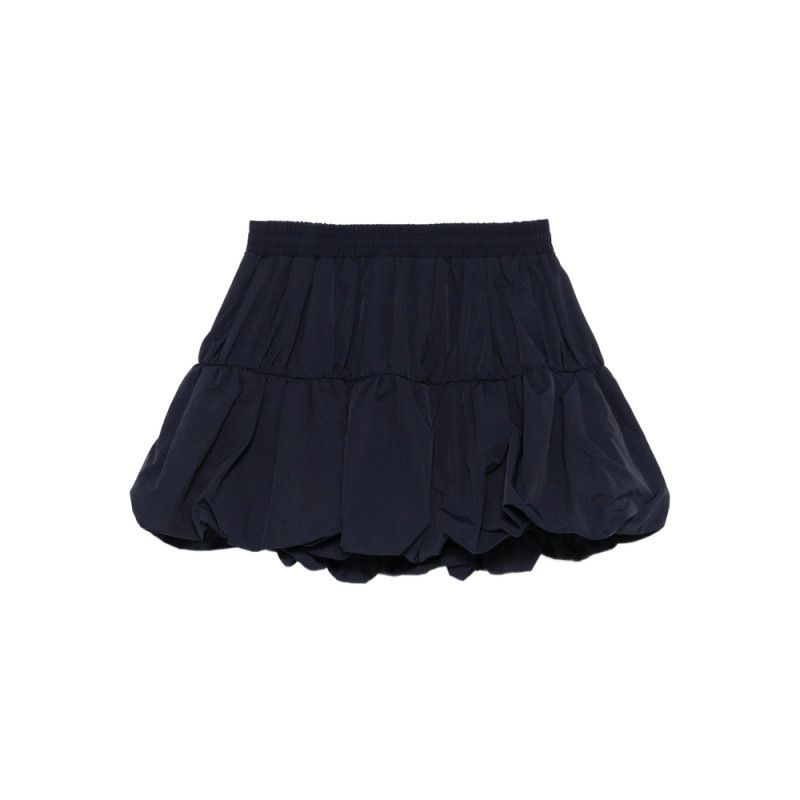 Sea Mirian Bubble-hem Ruffled Mini Skirt