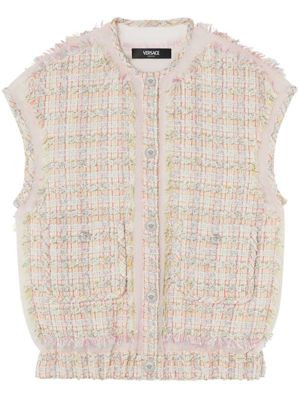 tweed vest