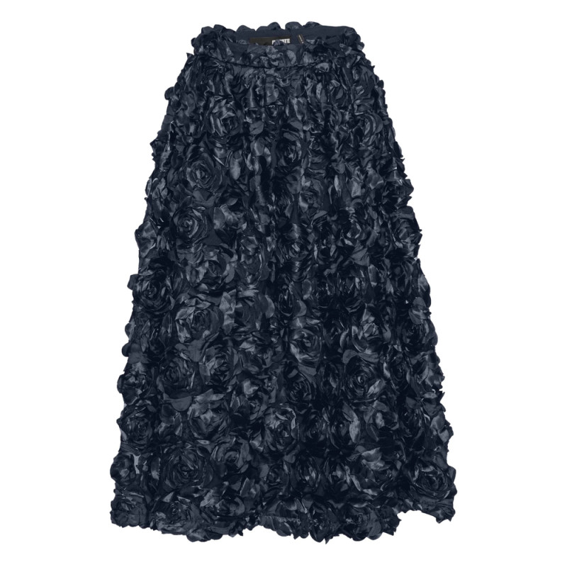Rotate Sun Rose-embellished Maxi Skirt