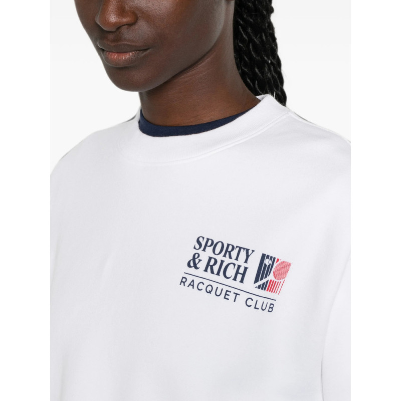 Sporty & Rich Logo-print Sweatshirt