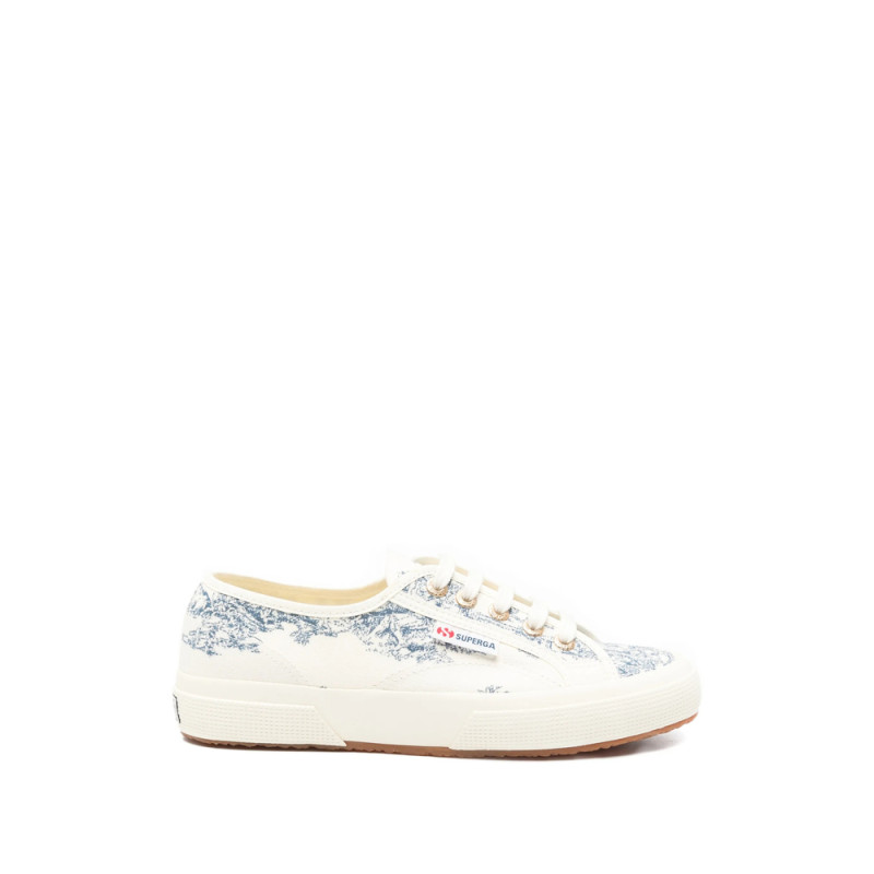 Superga Toile De Jouy Printed Lace-up Sneakers