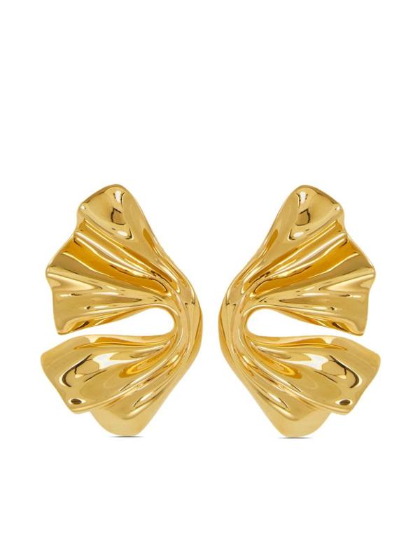 draped earrings