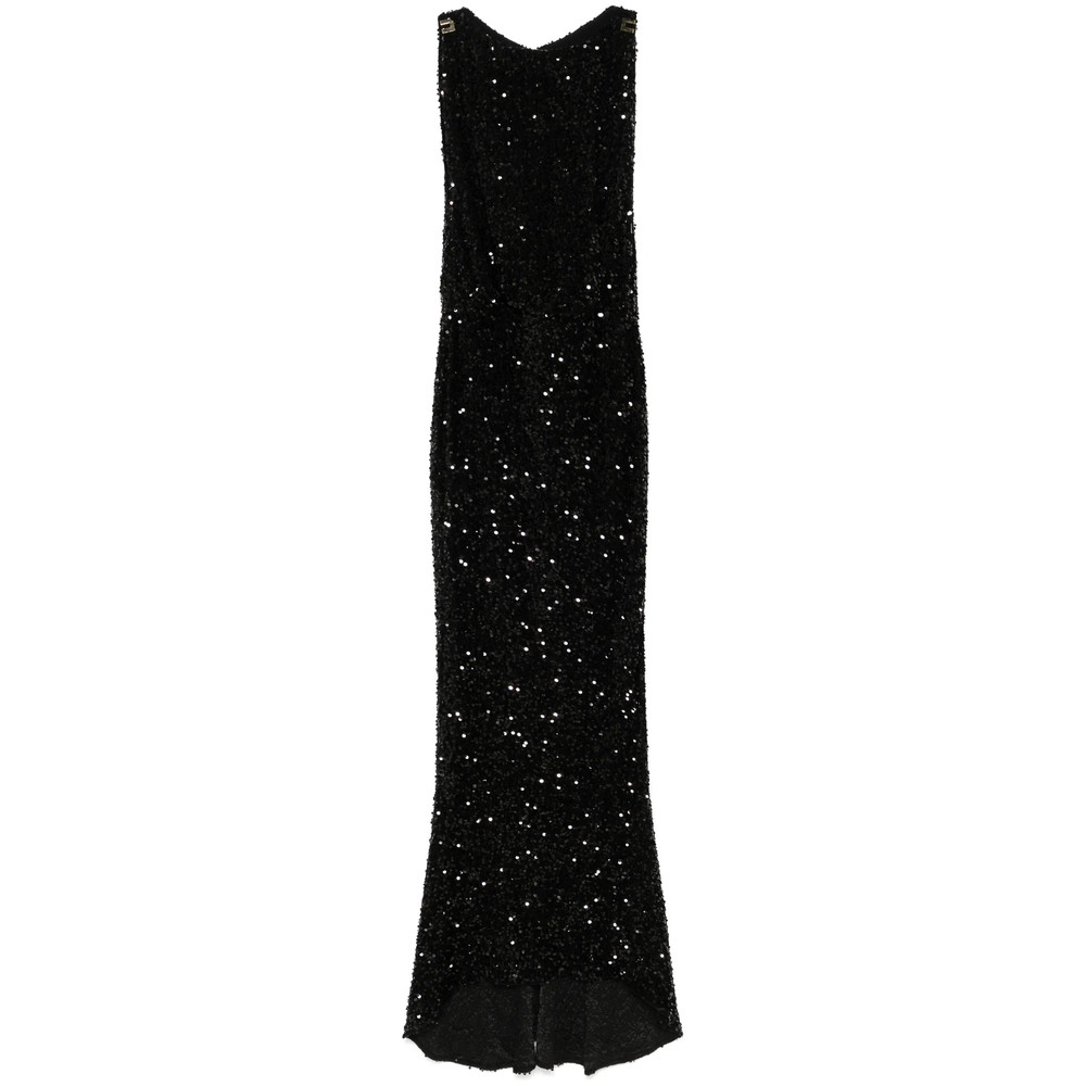 Elisabetta Franchi Sequinned Maxi Dress