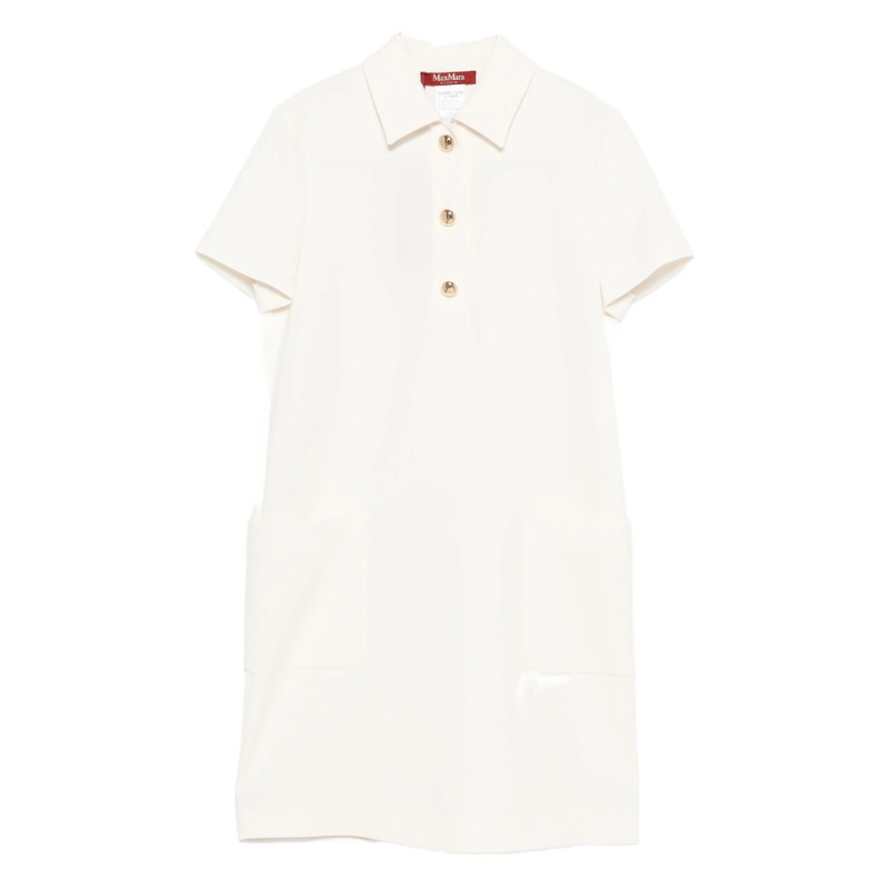 Max Mara Studio Gold-button Polo Dress