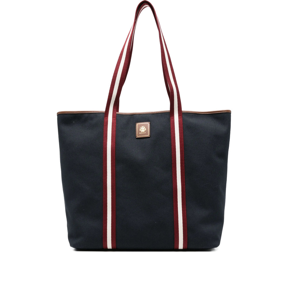 Bally Striped-panel Tote Bag