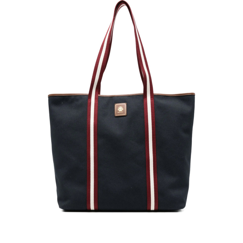 Bally Striped-panel Tote Bag