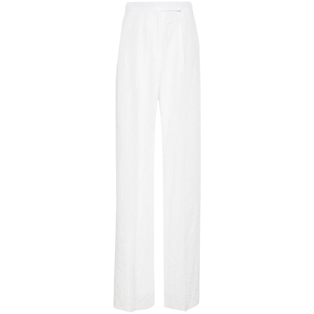 Max Mara Bridal Laringe High-waist Straight-leg Trousers