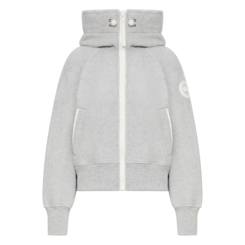 Canada Goose Metallic Wool Hooded Jacket