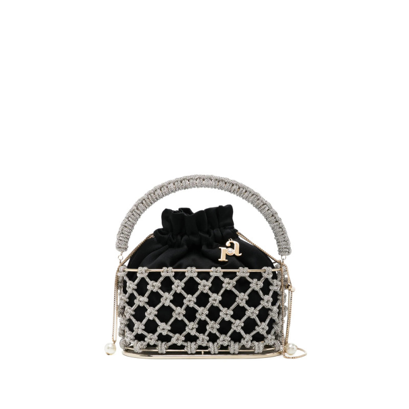 Rosantica Holli Nodi Crystal-embellished Bucket Bag