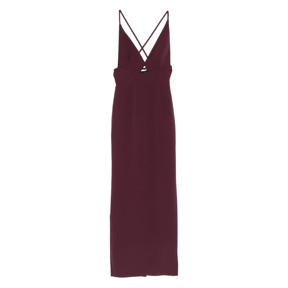Solace London Cross-back Maxi Dress