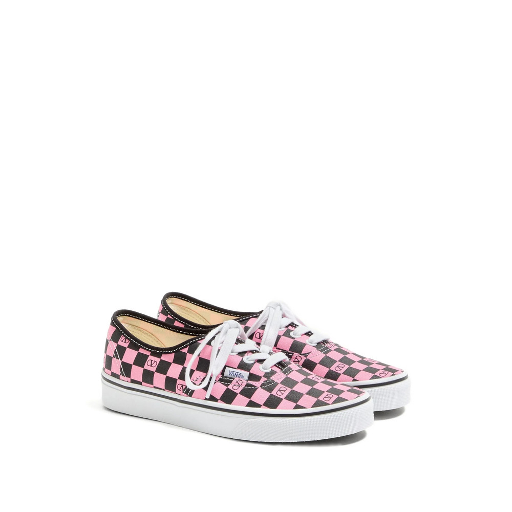 Vans X Valentino X Vans VLogo Checkerboard-print Sneakers