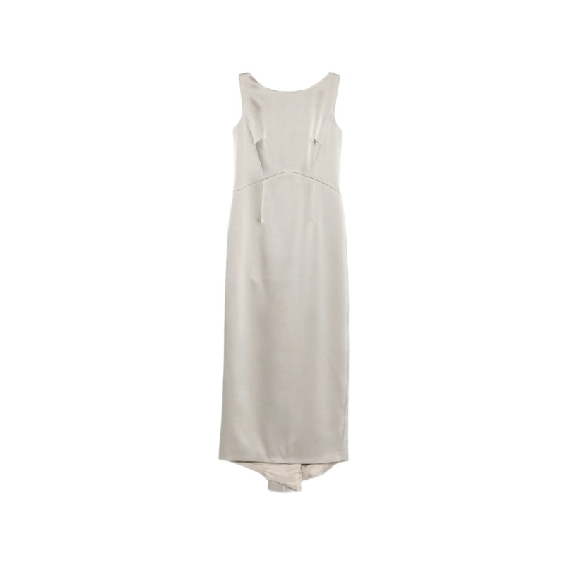 Fely Campo Boat Neck Dress