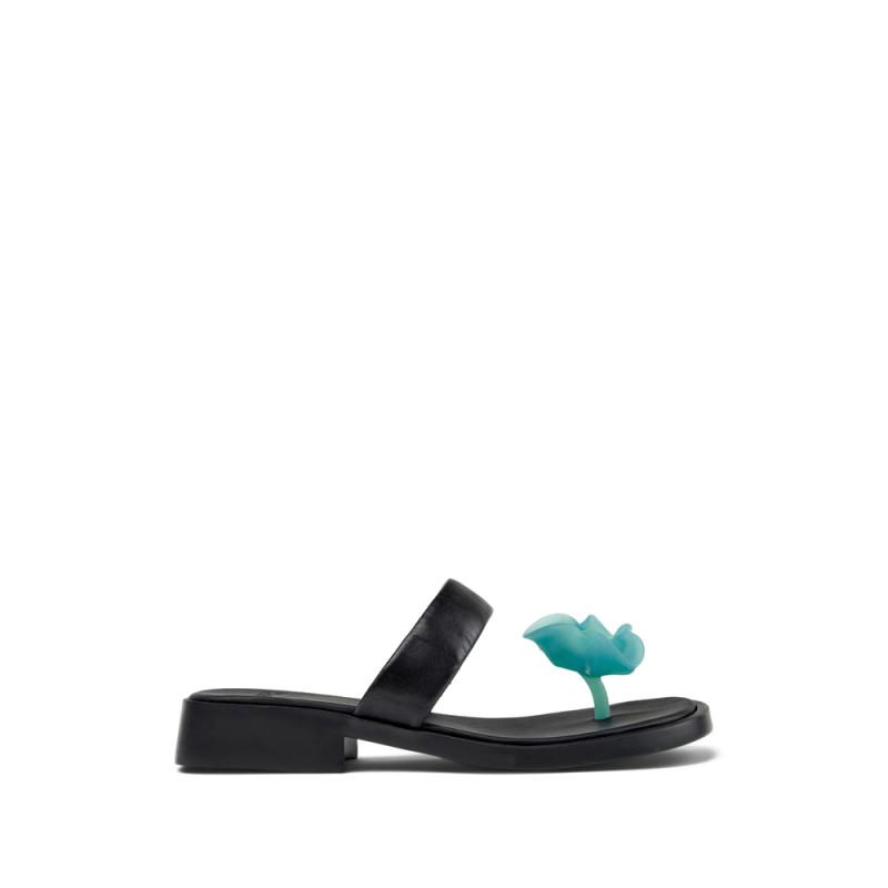 Camper Dana Floral-appliqué Sandals