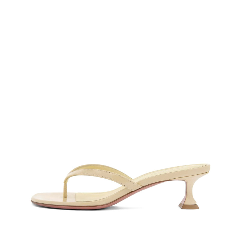 Amina Muaddi 45mm Kitten-heel Sandals