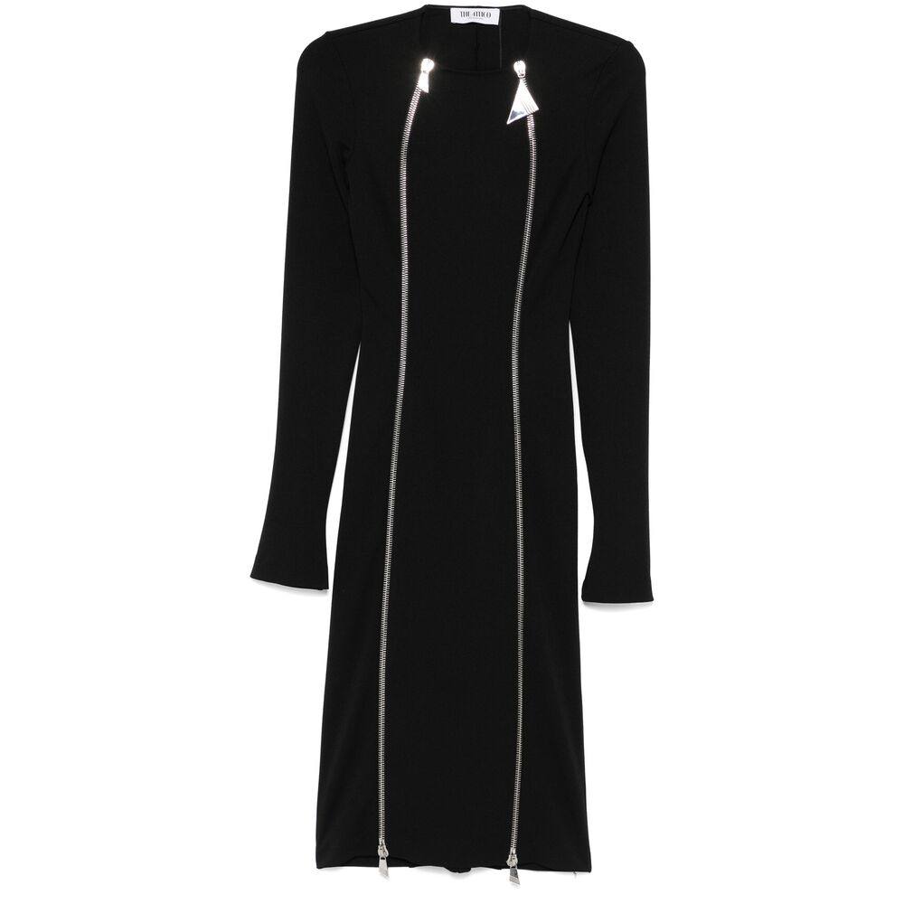 The Attico Zip-fastening Midi Dress