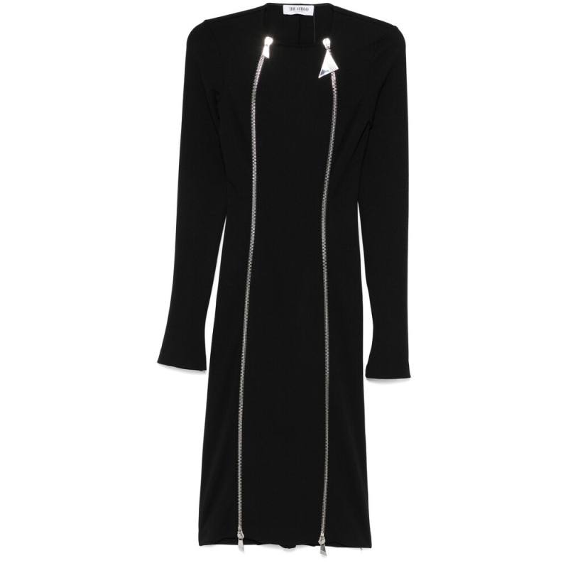 The Attico Zip-fastening Midi Dress