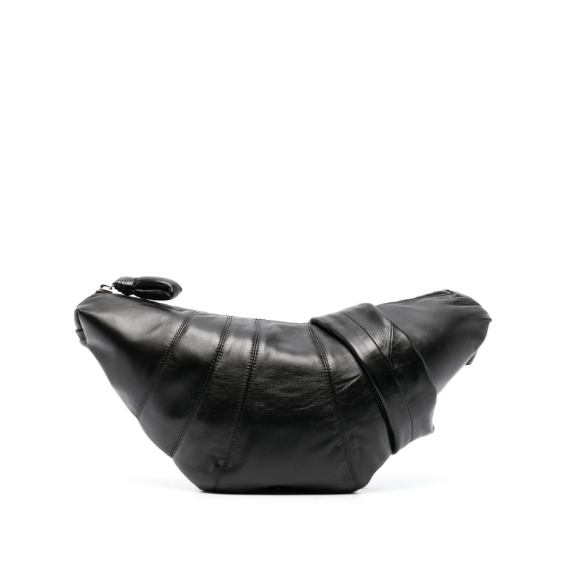 Lemaire Medium Croissant Leather Shoulder Bag