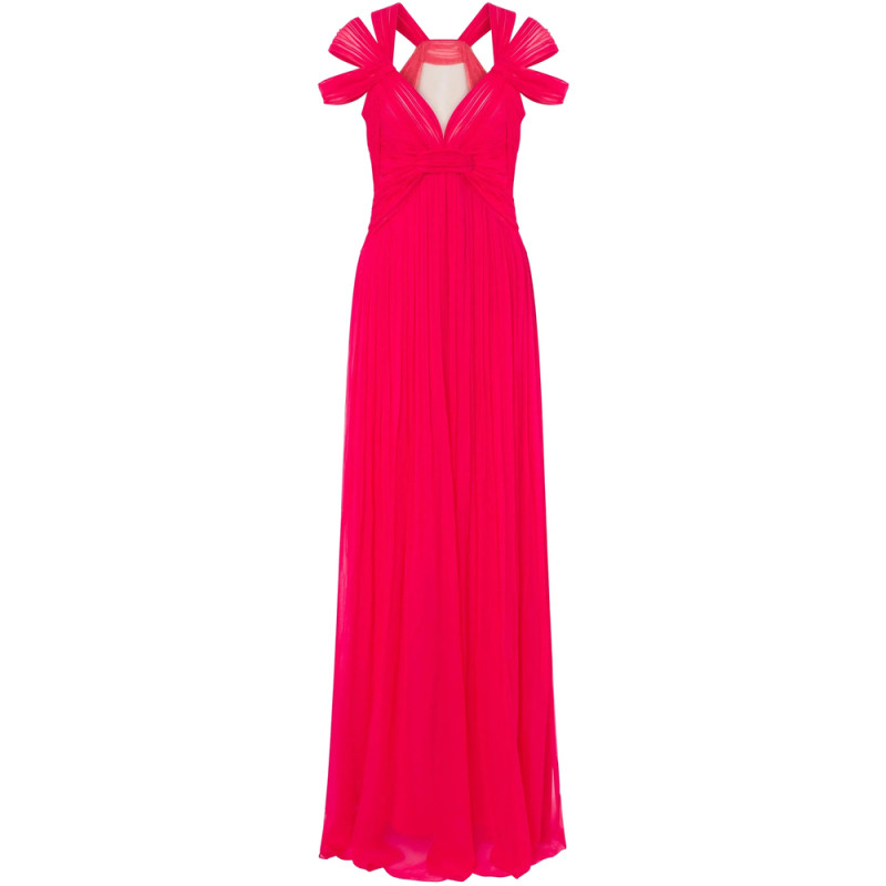 Alberta Ferretti Multi-way-strap Maxi Dress