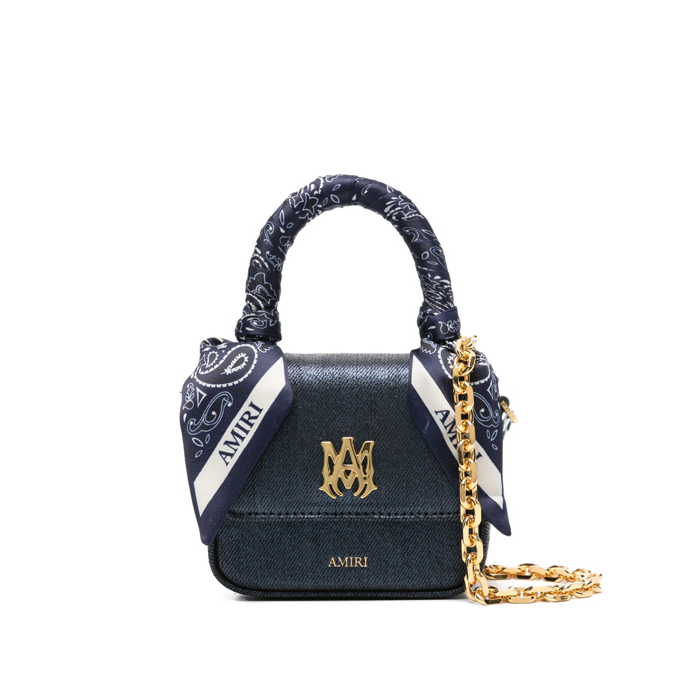Amiri Scarf-handle Tote Bag