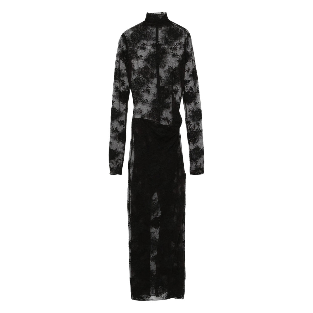 The Andamane Lace Long-sleeve Dress
