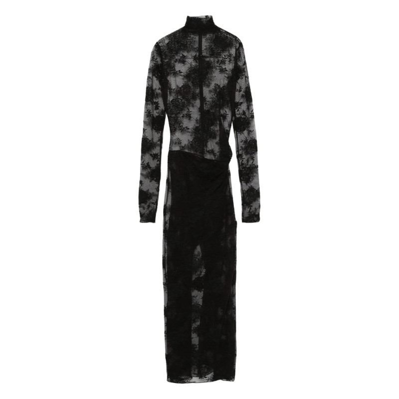 The Andamane Lace Long-sleeve Dress