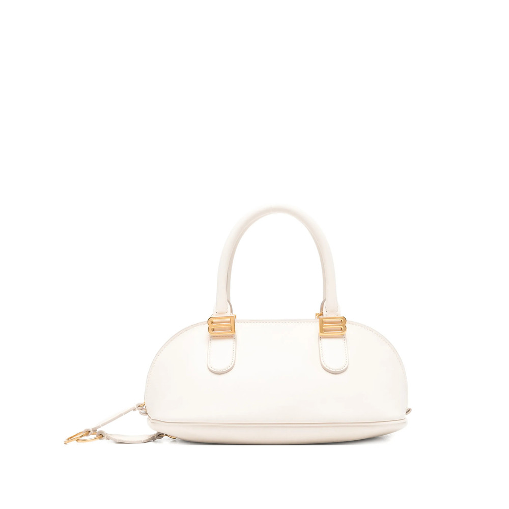 Balenciaga Mini Bolero B-logo Leather Tote Bag