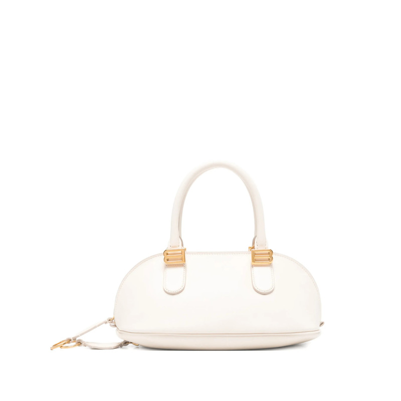 Balenciaga Mini Bolero B-logo Leather Tote Bag