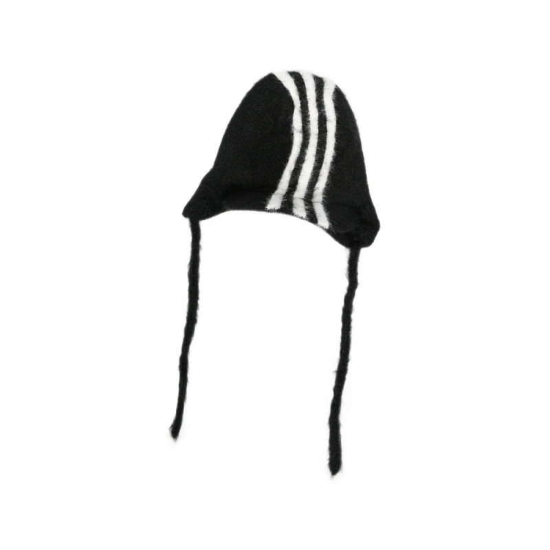Y-3 Stripe-detail Trapper Hat