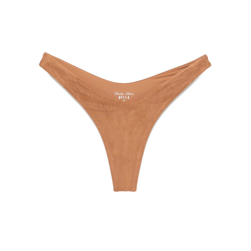 Frankies Bikinis X Bella Hadid Full Moon Suede Bikini Bottoms