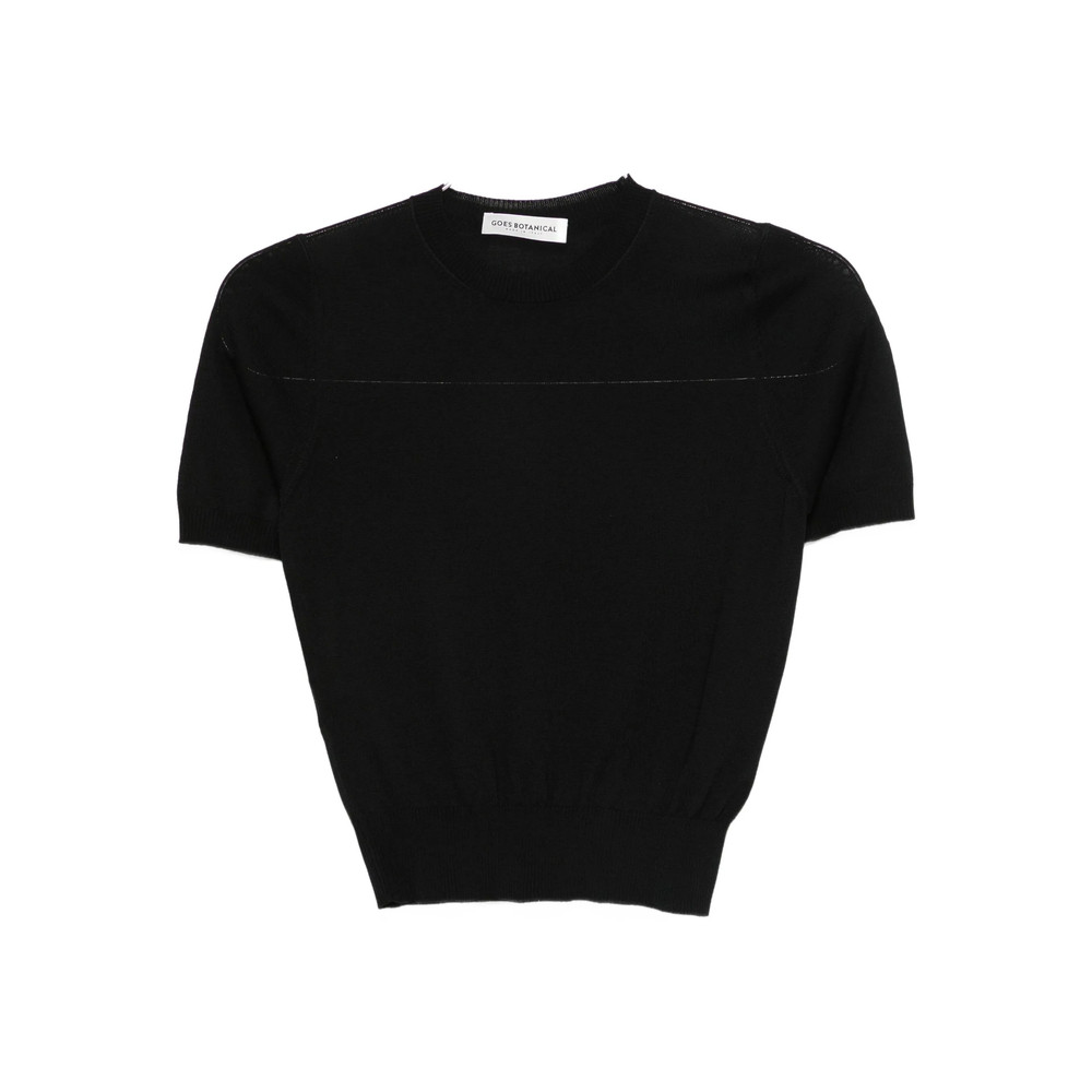 Goes Botanical Short-sleeve Sweater