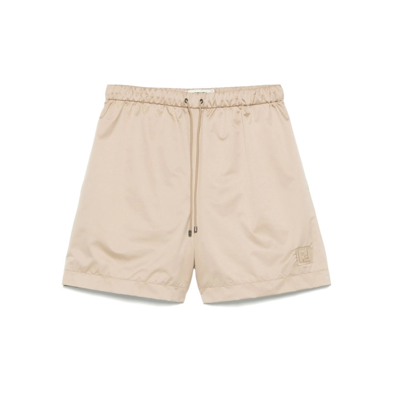 Fendi Logo-patch Shorts
