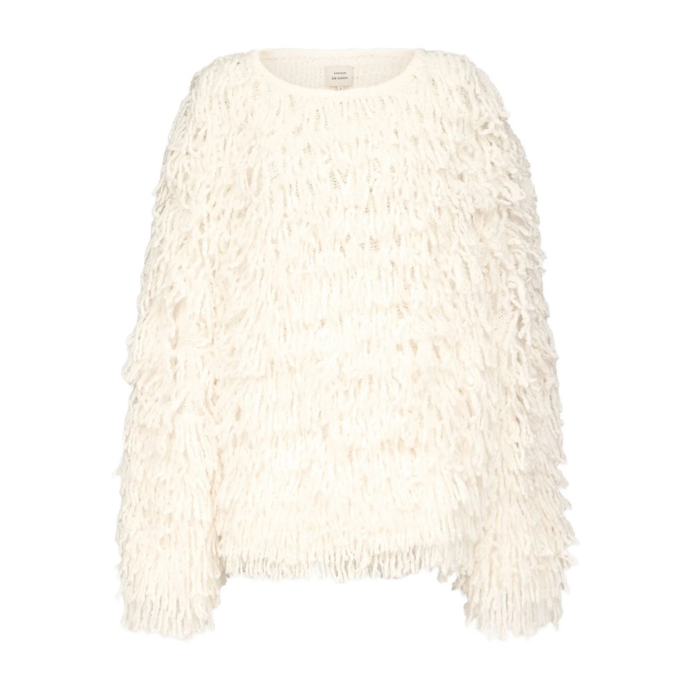 Lou Lou De Saison Fringe Wool Sweater