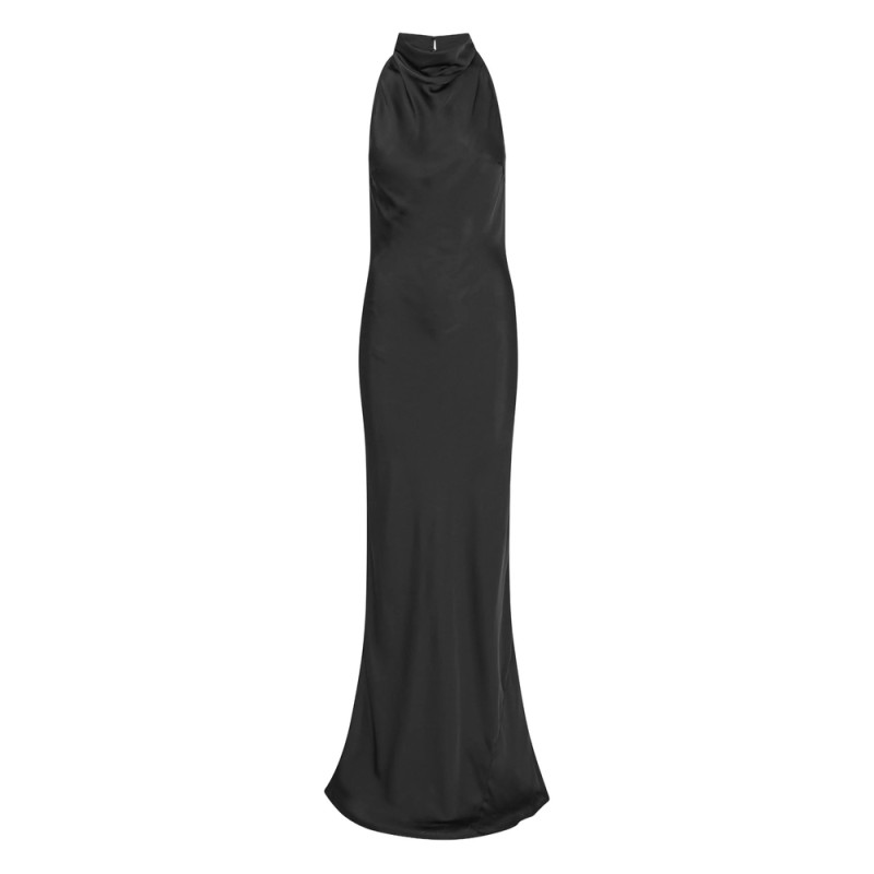 Rotate Halter-neck Maxi Dress