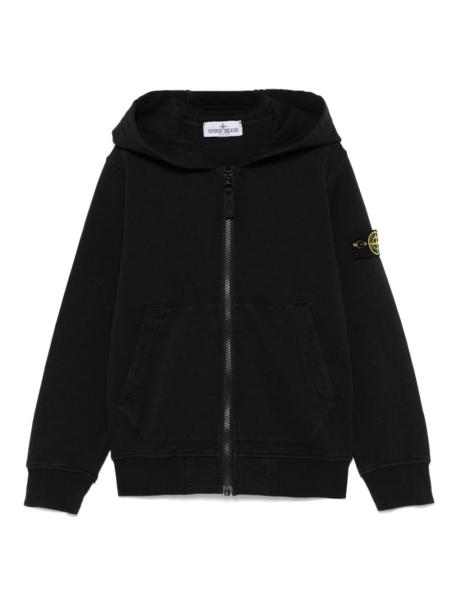 Compass-badge hoodie