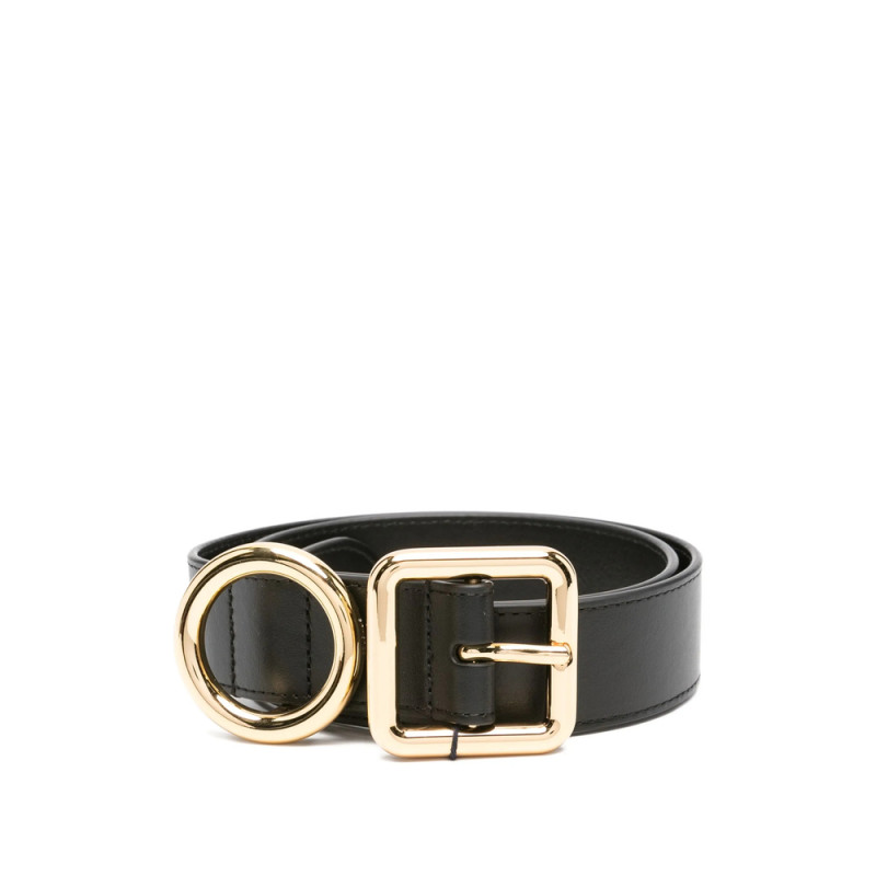 Jacquemus Double-buckle Leather Belt