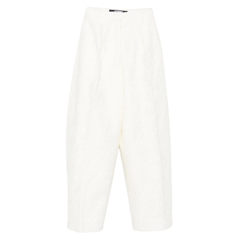 Jacquemus Le Curvo Tweed Trousers