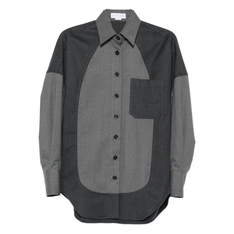 Stella Mccartney Panelled Button-up Shirt