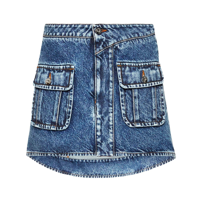 Jw Anderson Curved Mini Skirt